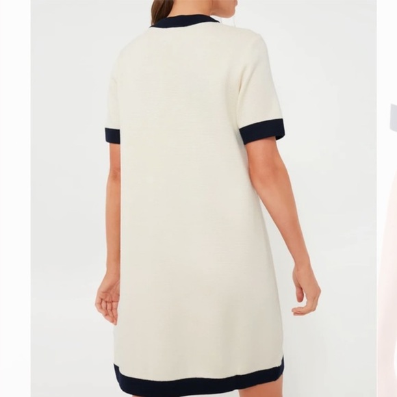 Tuckernuck Cream and Black Dress - Picture 2 of 6